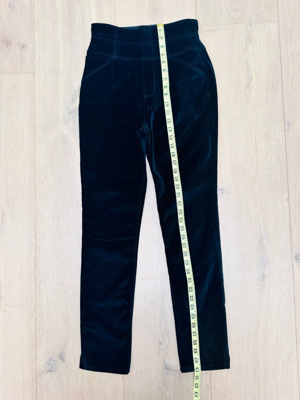 Rebecca Taylor Black Velvet  Jeans